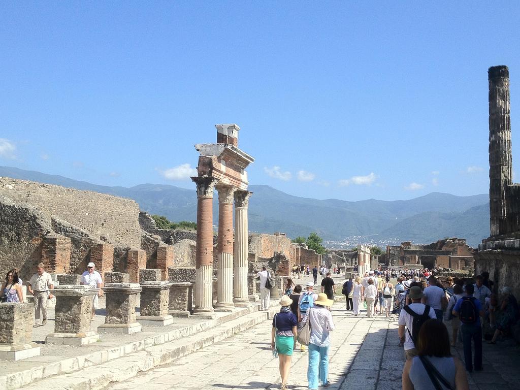 Hotel Degli Amici Pompei Dış mekan fotoğraf